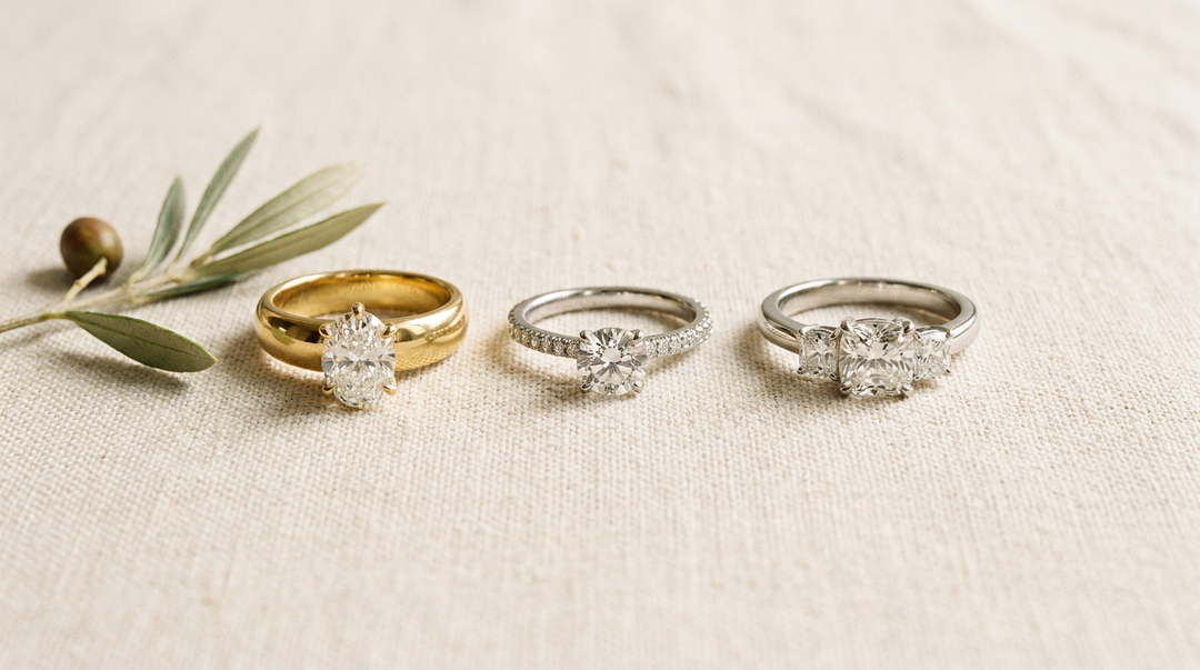 Yellow Gold vs White Gold vs Platinum: Picking the Right Metal for Your Engagement Ring