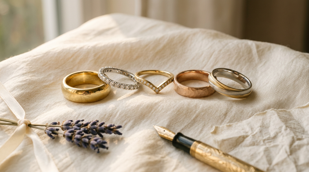Wedding Band Trends for 2026: 8 Styles Couples Are Falling For