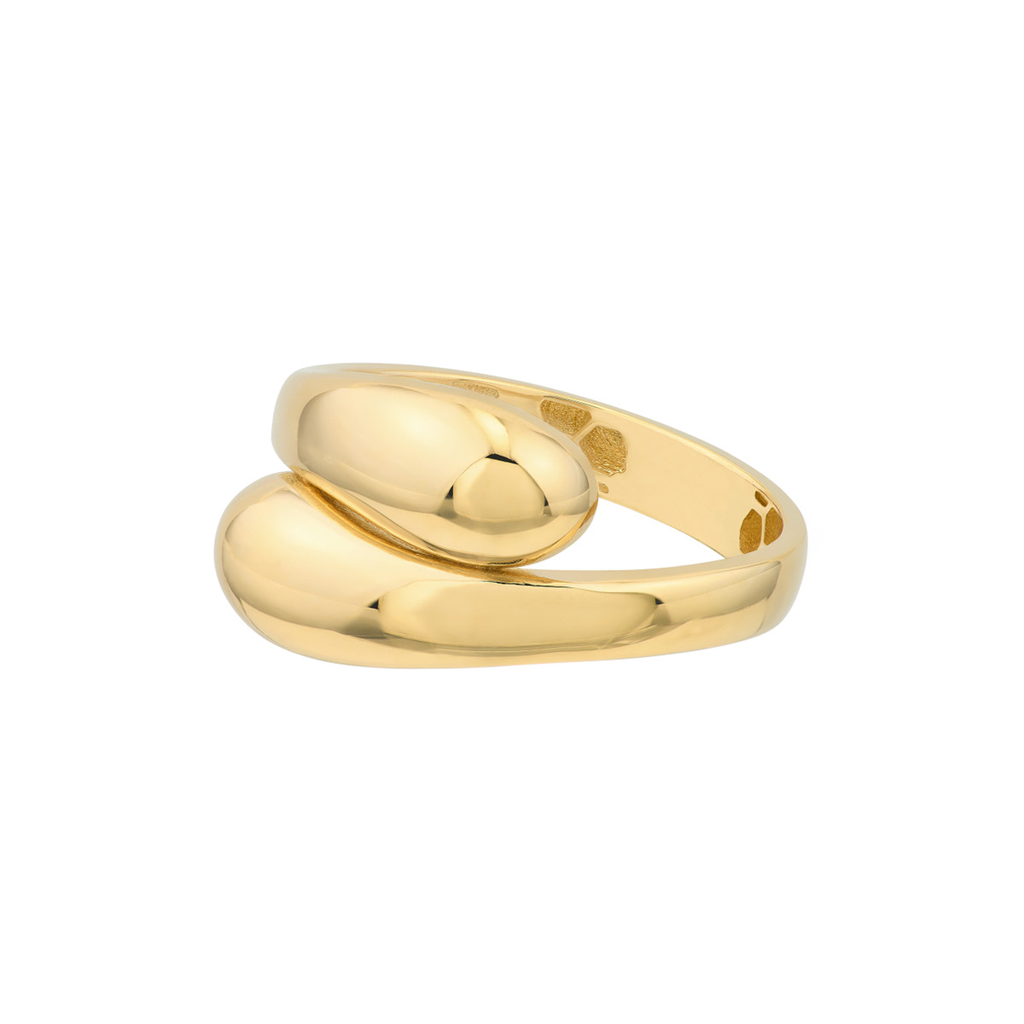 Chunky Gold Bypass Ring | Genuine 14k Yellow Gold – Beyond Chunky Gold Bypass Ring | Genuine 14k Yellow Gold – Beyond
