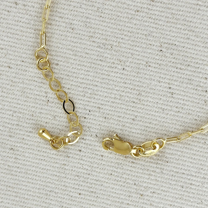 18k Gold Filled Linked Bracelet