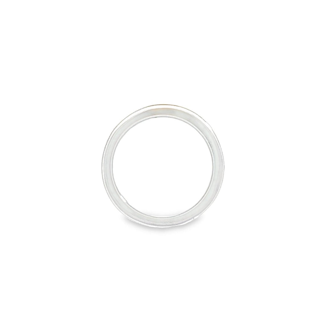 14K White Gold 0.52ctw Channel Set Diamond Wedding Band