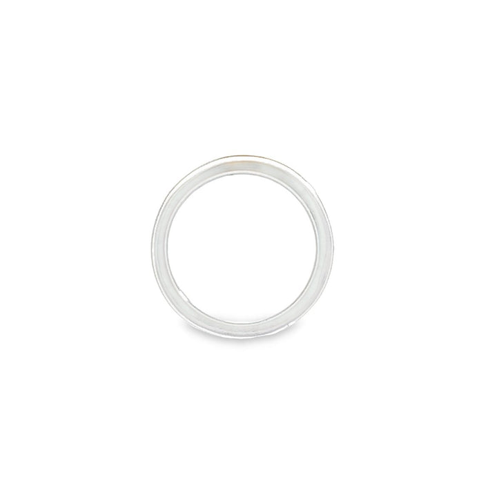 14K White Gold 0.52ctw Channel Set Diamond Wedding Band