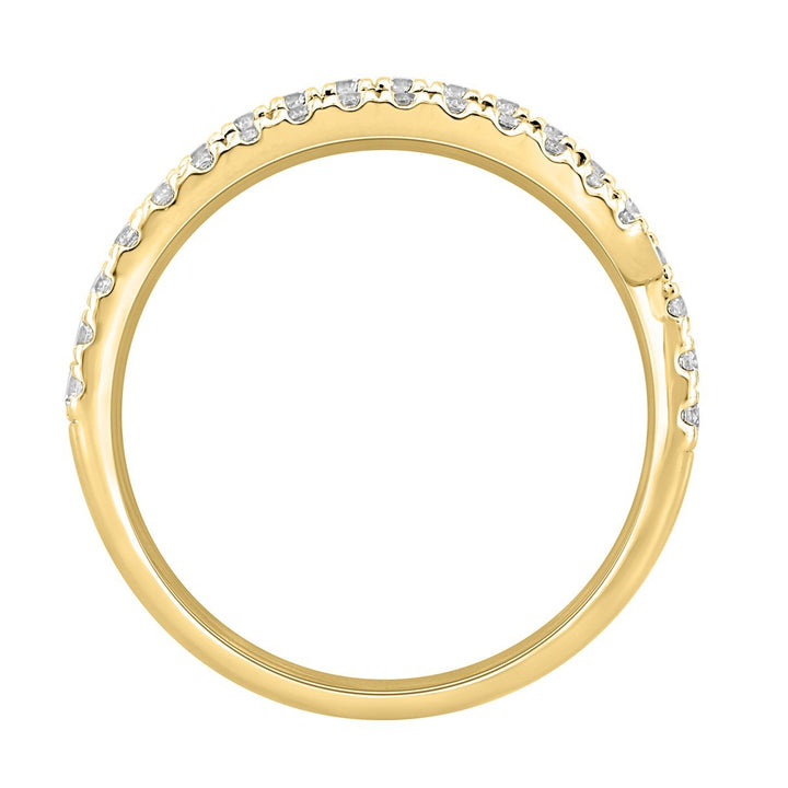 1.25 Carat Chunky Gold Wedding Band | Genuine 14k Yellow Gold